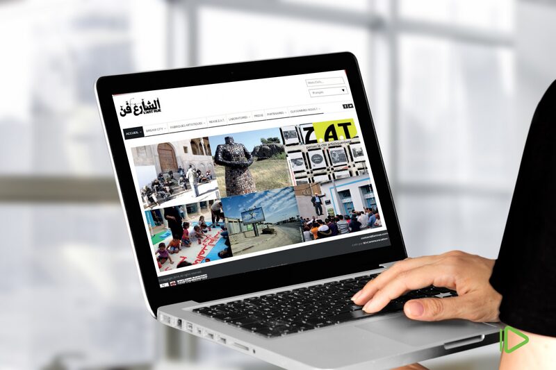 Site web CMS Wordpress L'art rue