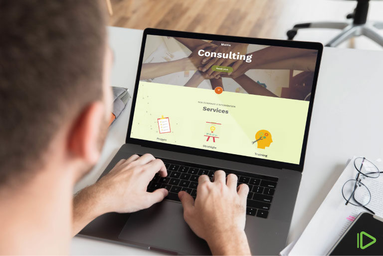 Site web CMS WordPress Metis consulting