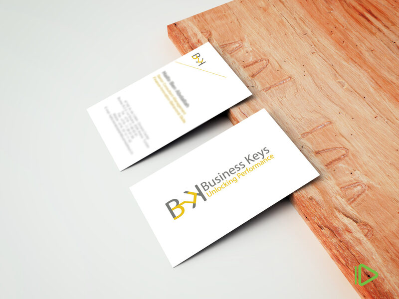 Carte de visite Buseiness Keys