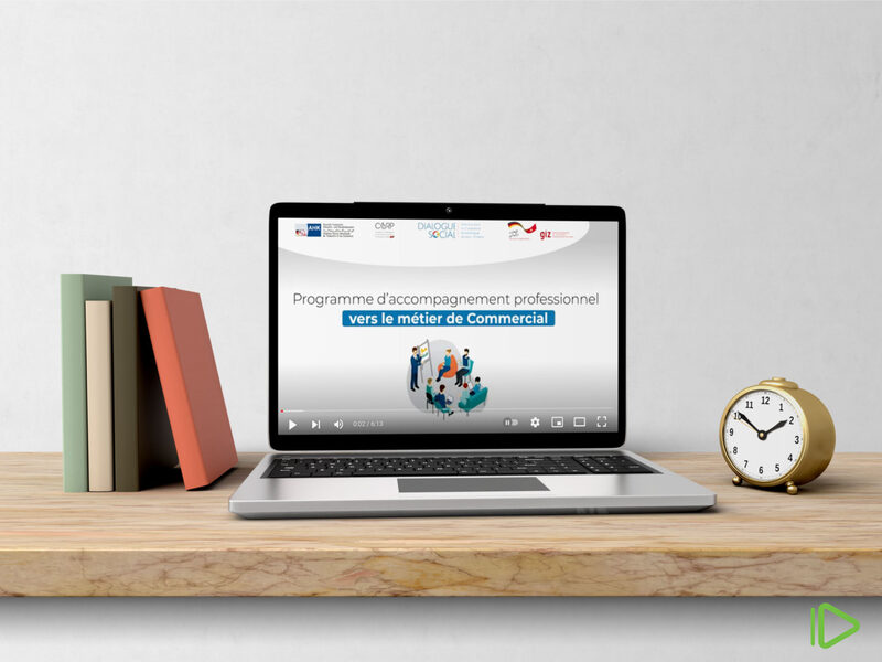 Couverture vidéo de la formation des commerciaux en reconversion du CORP