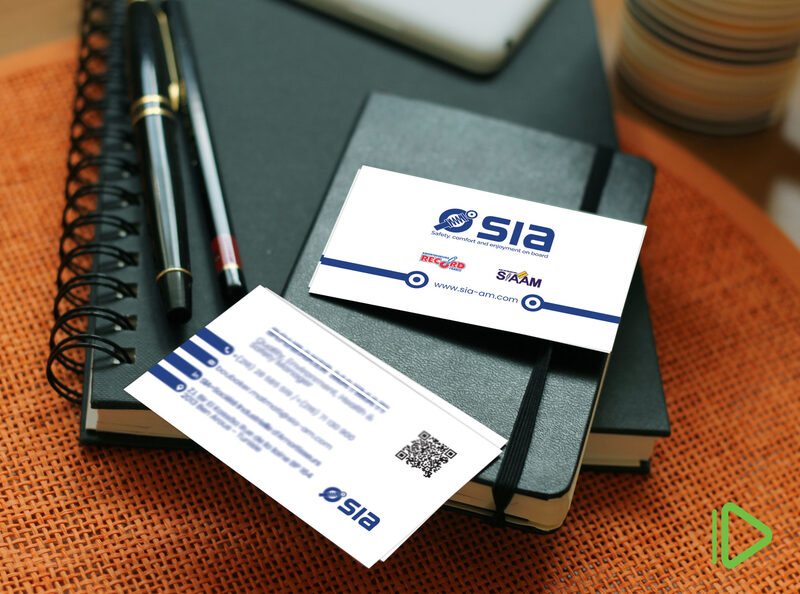 SIA cartes de visite